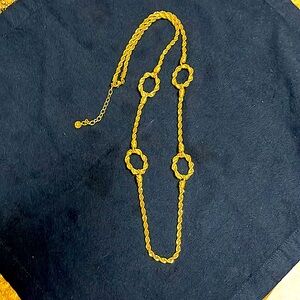 Talbots gold tone necklace